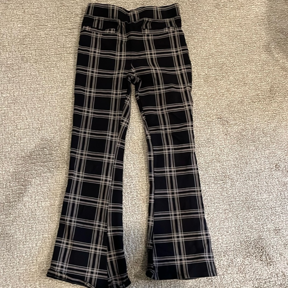 Girls plaid pants size 8-10